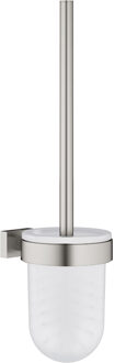 GROHE Toiletborstelset GROHE Essentials Cube RVS