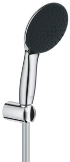 GROHE Vitalio QuickFix Handdoucheset - Ø11cm - 2 straalsoort - 8.0/min - met houder - met slang - 175cm - chroom 27950001