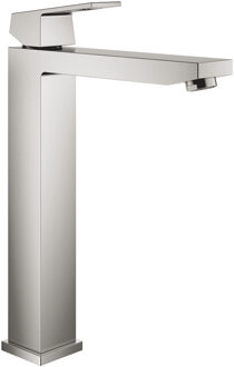 GROHE Wastafelmengkraan GROHE Eurocube Xl-Size Gladde Body Supersteel RVS