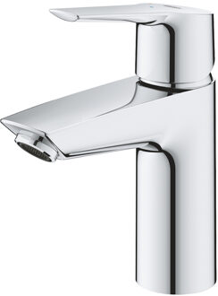 GROHE Wastafelmengkraan GROHE QuickFix Start S-Size ES Met Push Open Waste Chroom