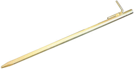 Grondharing - metaal - tentharing met haak - 50 cm - spijkerharing