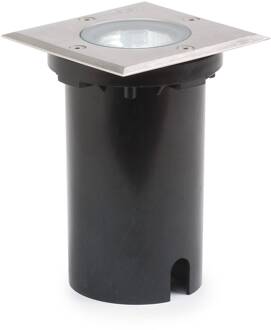 Grondinbouwspot Zilver