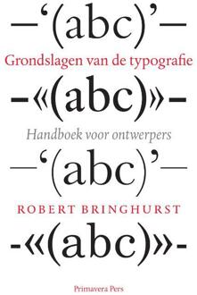 Grondslagen Van De Typografie - (ISBN:9789074310864)