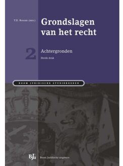 Grondslagen van het recht 2: Achtergronden - Boek Boom uitgevers Den Haag (9089743308)