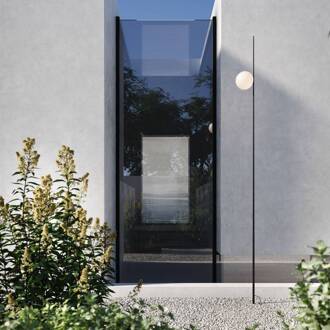 grondspies lamp Atmosphere, zwart 178 cm kunststof matzwart, wit