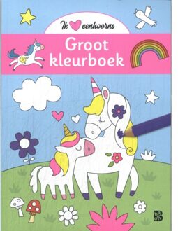 Groot Kleurboek - Eenhoorns