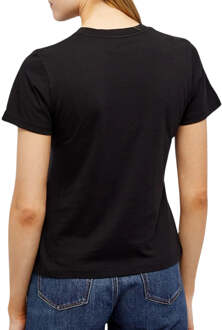 groot merklogo zwart T-shirt - 2XS