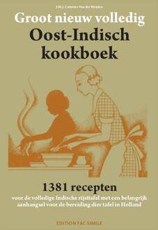Groot nieuw volledig Oost-Indisch kookboek - Boek J.M.J. Catenius-van der Meijden (9081887572)