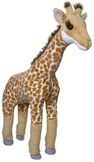 Groot pluche Giraffe knuffeldier van 65 cm - Knuffeldier Bruin