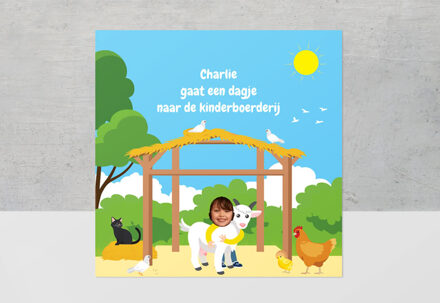 Groot Voorleesboek voor Meisjes - Op Reis naar de Kinderboerderij