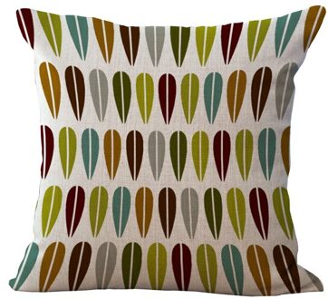 Groothandelsprijs 1 stuk Creatieve Geometrische Korte Zitkussen Decoratieve Woondecoratie Sofa Stoel Kussens Case 45*45 cm G1008 Geel