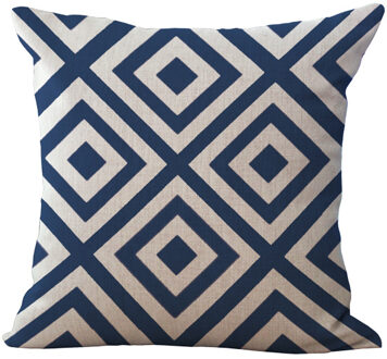 Groothandelsprijs 1 stuk Creatieve Geometrische Korte Zitkussen Decoratieve Woondecoratie Sofa Stoel Kussens Case 45*45 cm G1008 licht grijs