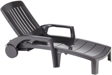 Grosfillex Ligbed Miami Pvc Antraciet