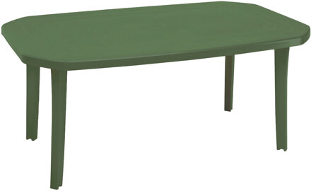 Grosfillex Miami tafel 165x100cm Groen grijs
