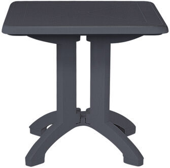 Grosfillex Vega tafel 80x80cm antraciet