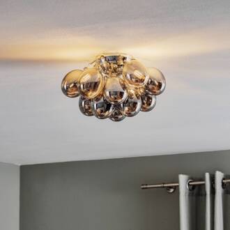 Gross plafondlamp, grijs, 30 cm rookgrijs