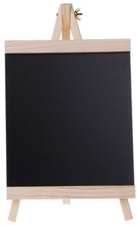 Grote 20Cm X 21.5Cm Desktop Bericht Schoolbord Ezel Schoolbord Kids Houten Schrijven Boards Inklapbare