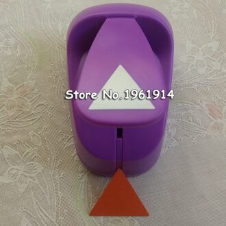 grote 33 MM Driehoek vormige papier/EVA foam perforator voor wenskaart handgemaakte scrapbooking craft puncher