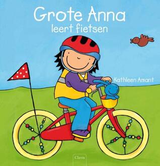 Grote Anna leert fietsen - Boek Kathleen Amant (9044816802)