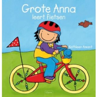 Grote Anna leert fietsen - Boek Kathleen Amant (9044816802)