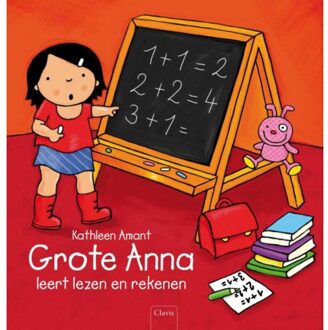 Grote Anna leert lezen en rekenen - Boek Kathleen Amant (9044817779)