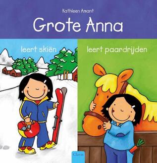 Grote Anna leert skiën en Grote Anna leert paardrijden -  Kathleen Amant (ISBN: 9789044861112)
