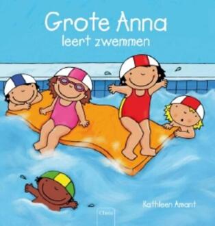 Grote Anna leert zwemmen - Boek Kathleen Amant (9044816543)