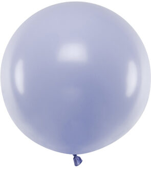 Grote Ballon 60 cm Pastel Licht Lila Paars - Lila