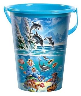 Grote blauwe speelgoed strandemmer oceaandieren - Action products