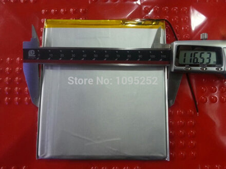 grote capaciteit 3.7 V tablet batterij 8000 mah elk tablet universele oplaadbare lithium batteries36116135