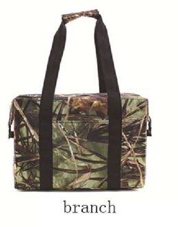 Grote capaciteit camouflage koeltas ijslaag grote lunch picknick cool maaltijd dranken wijn supermarkt winkelen isolatie draagtas branch klein