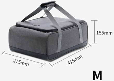 Grote Capaciteit Camping Tas Outdoor Multifunctionele Waterdichte Picknick Mand Wandelen Gasfornuis Bbq Picknick Pot Opbergtas M-415x215x155mm