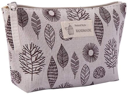 Grote Capaciteit Katoen En Linnen Cosmetische Multifunctionele Travel Cosmetische Waszak Potlood Pack Organizer