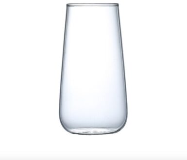 Grote Capaciteit Korte Transparant Glas Water Fles Ochtend Melk Koffie Thee Cup Leuke Kids Meisje School Kawaii Huis Flessen Kolf 001