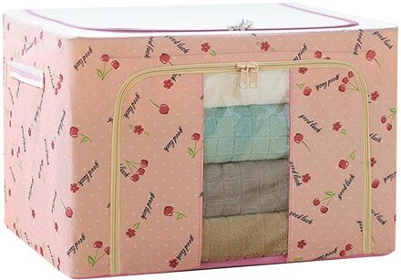 Grote Capaciteit Stofdicht Leuke Kleding Opbergtas Organizer Met Dikke Stof Voor Dekbedden Kleurrijke Patroon Organizer Box