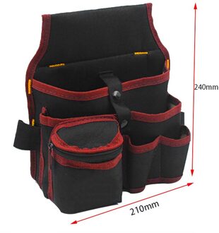 Grote Capaciteit Taille Tool Bag Taille Zakken Elektricien Gereedschapstas Oganizer Draagtas Gereedschap Tas Riem Taille Pocket Case 2