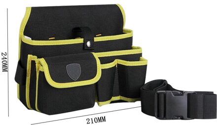 Grote Capaciteit Taille Tool Bag Taille Zakken Elektricien Gereedschapstas Oganizer Draagtas Gereedschap Tas Riem Taille Pocket Case 4
