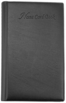 Grote Capaciteit Visitekaartje Boek Id Kaarthouder Case Pvc Lederen Grote Capaciteit Slijtvastheid Id Kaarthouder Case 120