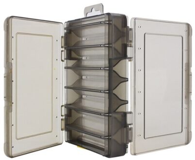 Grote Capaciteit Vissen Lokken Box Tackle Box Double-Decker Sub-Aas Doos Draagbare Aas Vistuig Opslag doos Dubbelzijdig Visgerei A2