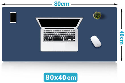 Grote computermuismat Gaming MousePad Waterdichte PU lederen muismat Gamer XXL Mause Tapijt PC Bureaumat toetsenbordpad WIT