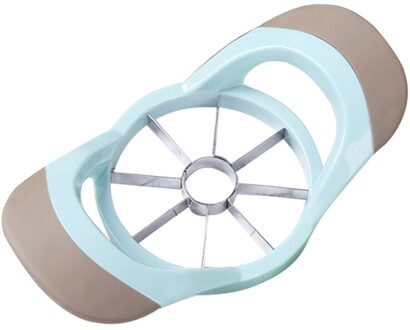 Grote Cut Apple Multifunctionele Met Handvat Rvs Gevulde Fruit Slicer Keuken Snijgereedschap Keuken Gadgets Blauw