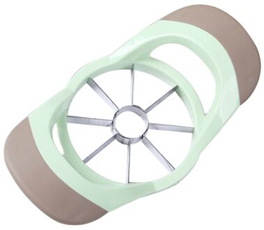 Grote Cut Apple Multifunctionele Met Handvat Rvs Gevulde Fruit Slicer Keuken Snijgereedschap Keuken Gadgets groen
