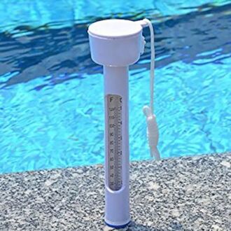 Grote Drijvende Zwembad Thermometer Pro Water Thermometers voor Outdoor Indoor Zwembaden Spas Tubs Visvijvers M7DF