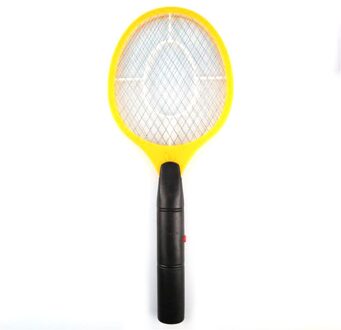 Grote Elektrische Bug Zapper Batterij Aangedreven Vliegenmepper Voor Mosquito Pest geel