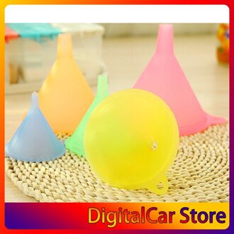 Grote En Kleine Transparante Candy Kleur Trechter Gebruikt Sojasaus Trechter