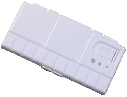 Grote Flip Vouwen Tekening Gereedschap Kunst Levert Aquarel Wit Palet Verf Doos Pp Lade 25 Grids