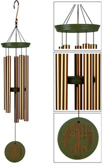 Grote Gedenkteken Tuin Metalen Boom Van Leven Wind Chime Unieke Outdoor Opknoping Decoratie