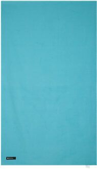 Grote geribbelde handdoek (Teal) Groenblauw - One Size