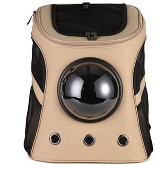 Grote Huisdier Rugzak Draagbare Ruimte Capsule Ademend Raam Cat Carrier Hond Zak Huisdieren Producten geel