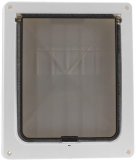 Grote Kat Deur Puppy Hond Lock Afsluitbare Flap Deur Poort Afsluitbare Beveiliging Hond Kat Kitty Deur Voor Kleine medium Honden 1